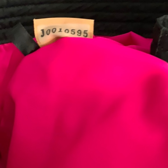 Dooney And Bourke Black All Weather Nylon And Leather Trim Handbag - Picture 10 of 10